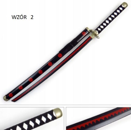 MIECZ SAMURAJSKI KATANA Z POCHWĄ WZÓR1 - obrazek 3