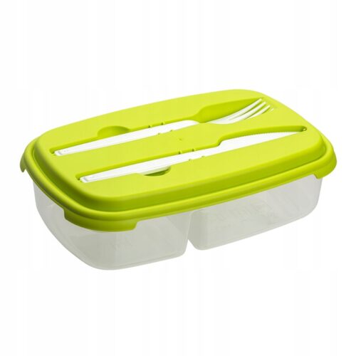 POJEMNIK PUDEŁKO PLASTIKOWE NA ŻYWNOŚĆ LUNCHBOX - obrazek 2