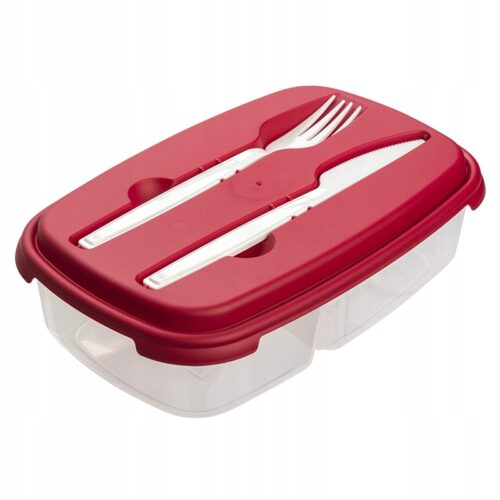 POJEMNIK PUDEŁKO PLASTIKOWE NA ŻYWNOŚĆ LUNCHBOX - obrazek 6