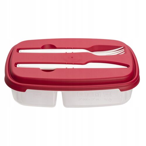 POJEMNIK PUDEŁKO PLASTIKOWE NA ŻYWNOŚĆ LUNCHBOX - obrazek 8