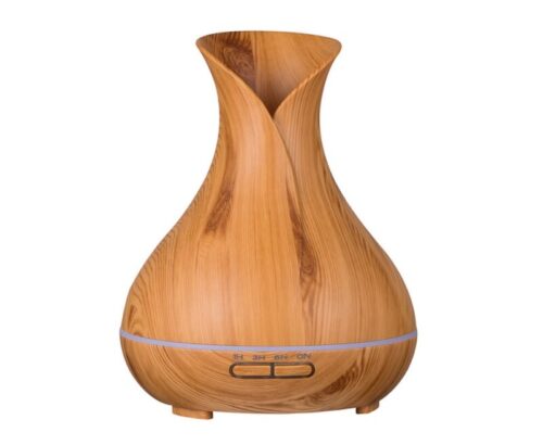 Ultradźwiękowy Nawilżacz LED Dyfuzor Aroma SPA LIGHT WOOD