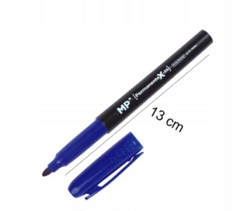 MARKER PERMANENTNY 1 SZT. NIEBIESKI - obrazek 2